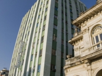 Panoramic hotel view