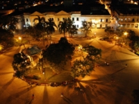 Leoncio Vidal central park panoramic view