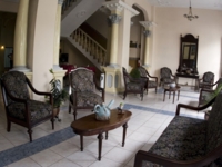 Panoramic lobby view