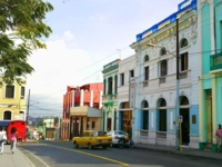 Panoramic hotel view