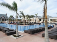 Panoramic pool view