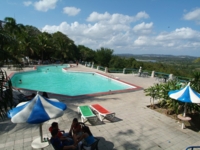 Panoramic pool view