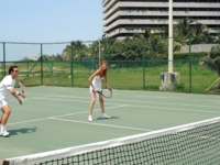 Tennis courts