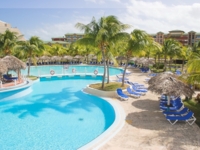 Panoramic pool view