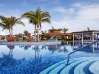 Panoramic pool view