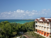 Panoramic hotel view