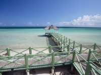 Panoramic beach view