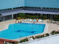 Panoramic pool view