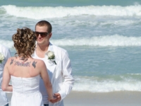 Weddings service at the beach