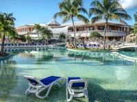 Panoramic pool view