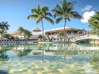 Panoramic pool view