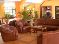 Panoramic lobby view