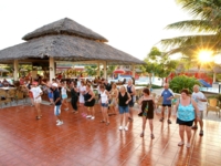 Cuban dancing lesson.