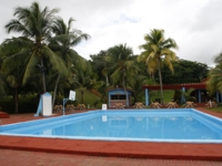 Panoramic pool view