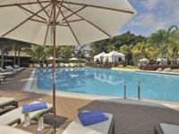 Panoramic pool view