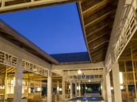 Panoramic lobby view