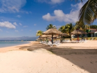 Panoramic beach view