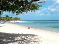 Panoramic beach view