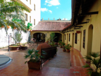 Hotel´s inside patio view