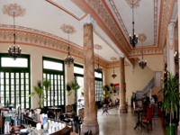 Panoramic lobby view