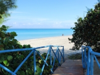 Panoramic beach view