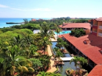 Panoramic hotel & gardens view