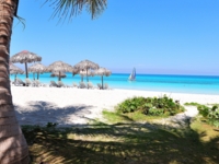 Panoramic beach view