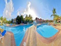 Panoramic pool view (Villa section)
