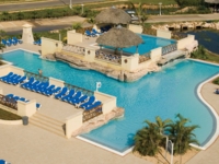 Panoramic pool view