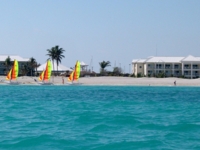 Panoramic hotel & beach view