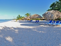 Panoramic beach view