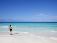 Panoramic beach view