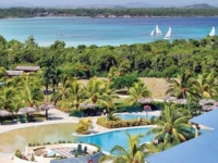 Panoramic hotel & beach view