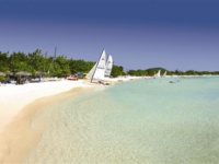 Panoramic beach view