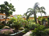 Hotel´s inside patio view