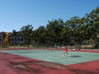 Tennis courts