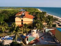 Panoramic hotel & beach view