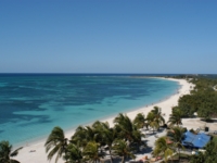 Panoramic beach view