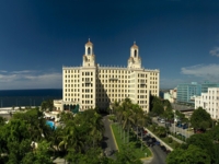 Panoramic hotel view