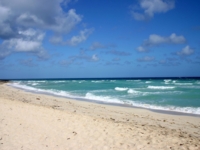 Panoramic beach view