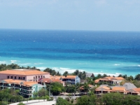 Panoramic hotel view