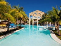 Panoramic pool view