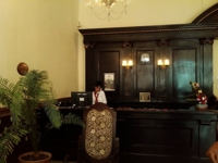 Hotel reception