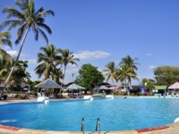 Panoramic pool view