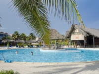 Panoramic pool view