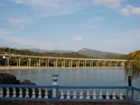 Panoramic beach view