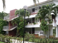 Panoramic hotel view