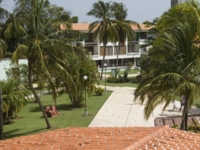 Panoramic hotel & gardens view