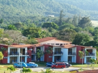 Panoramic bungallows view