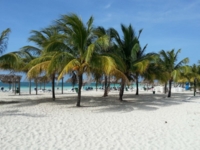 Panoramic beach view